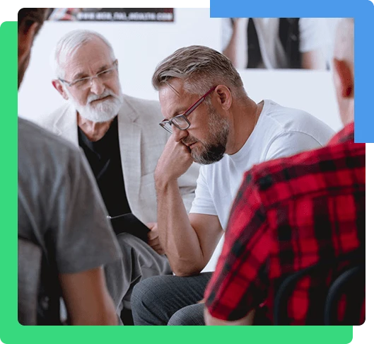 Group psychotherapy for men with different problems and issues
